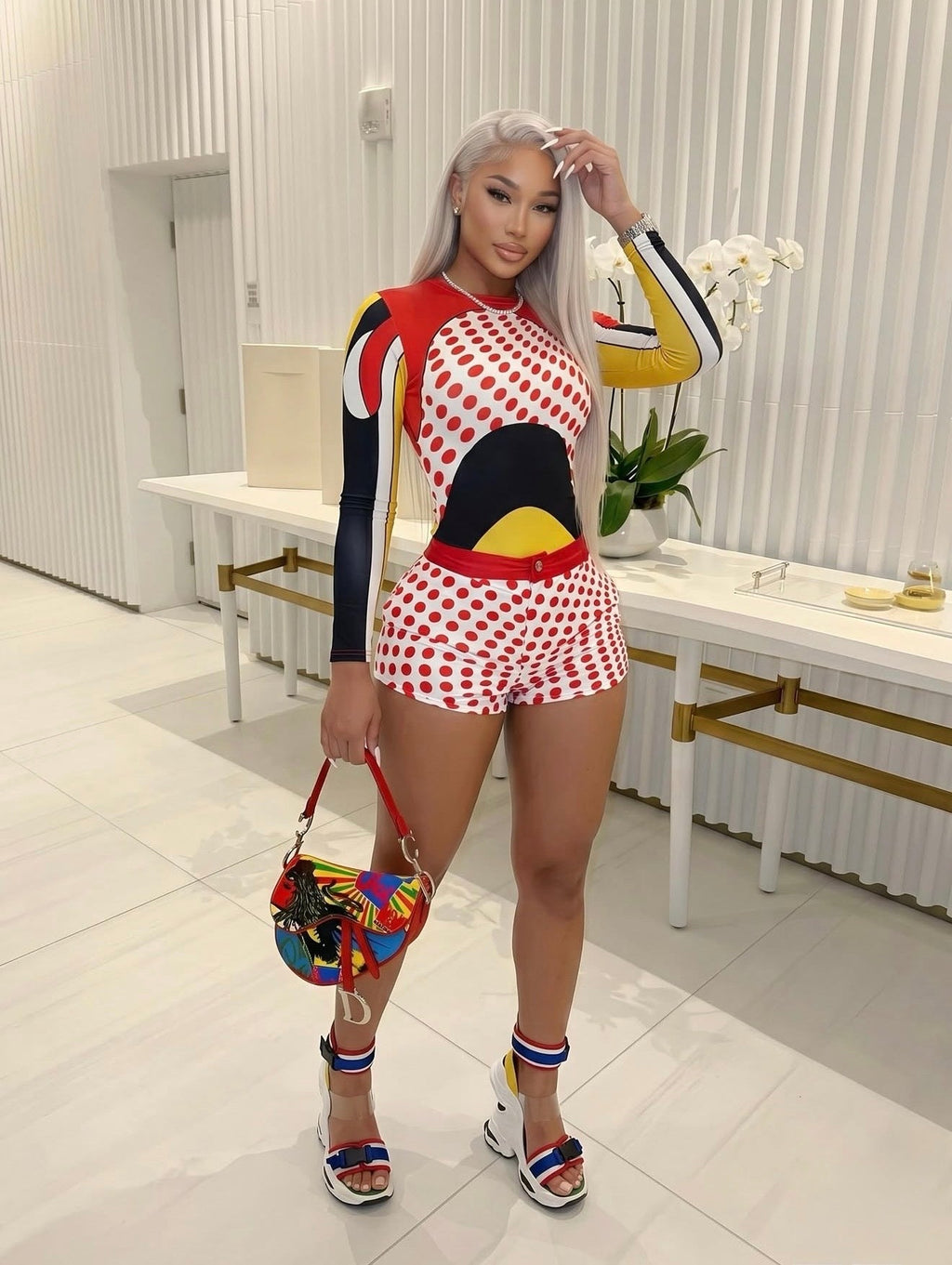 Racer Shorts Set