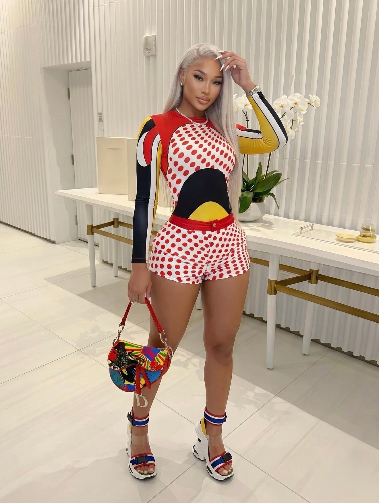 Racer Shorts Set