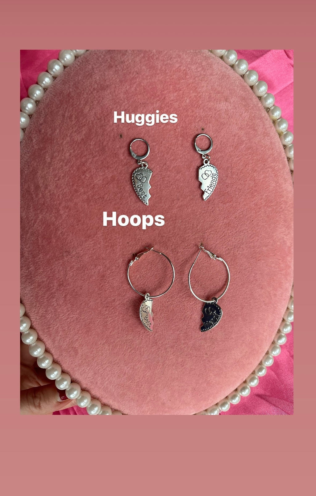 Best friends earrings