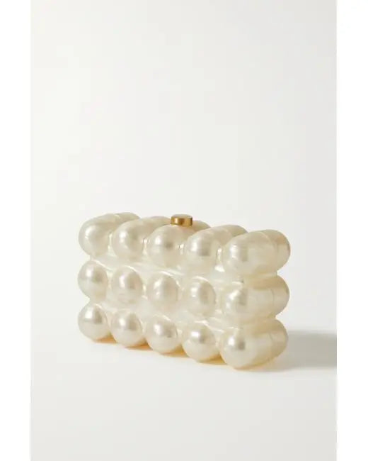 Acrylic bubble Clutch Bag