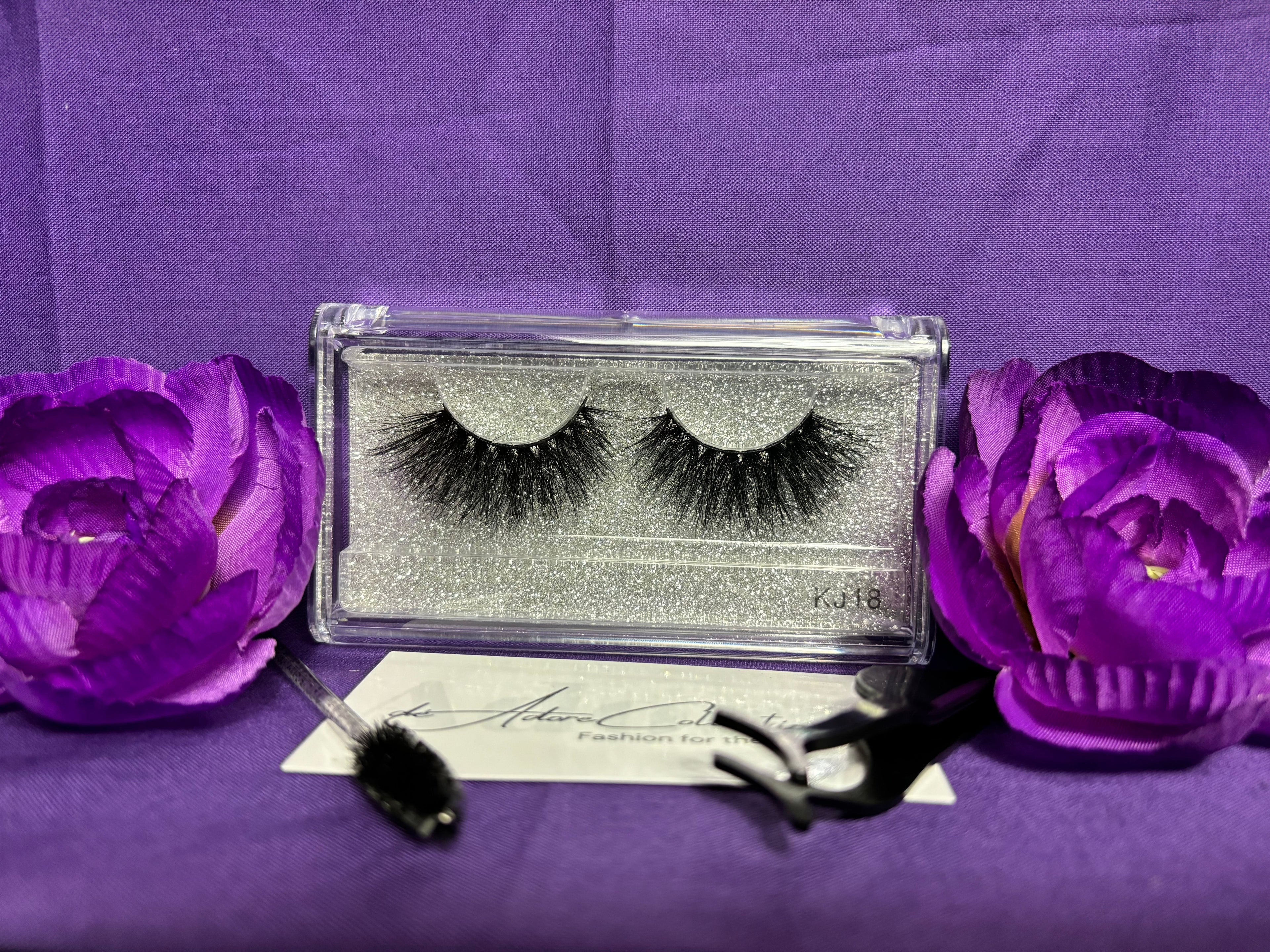 Mink Eyelash Strips Wispy Fluffy 20MM 18