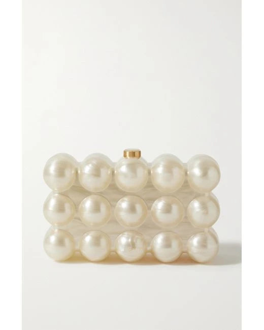 Acrylic bubble Clutch Bag