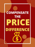 Compensate The Price Difference tip