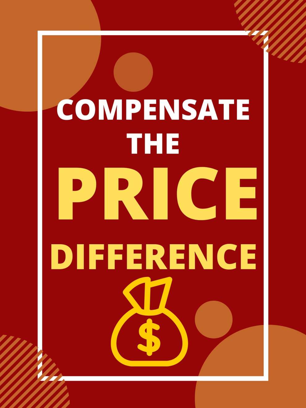 Compensate The Price Difference tip