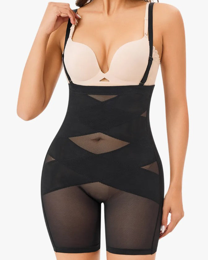 Seamless Mesh Butt Lifter Body Shaper