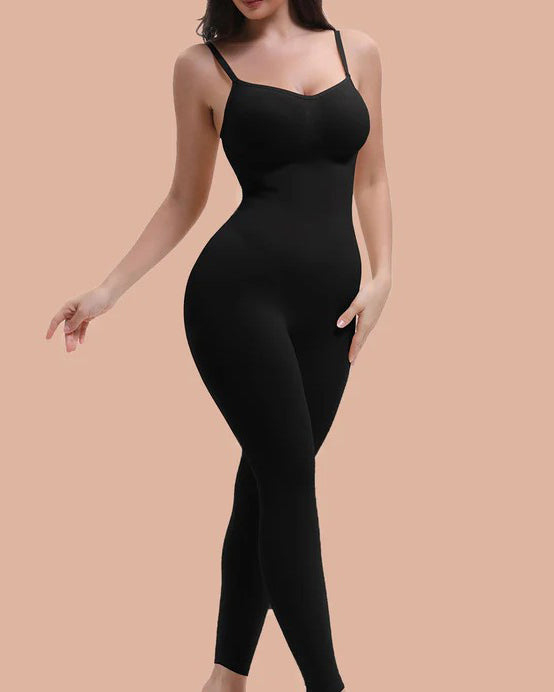 Seamless Comfort Shaping Long Sleeveless Full Body Shaper