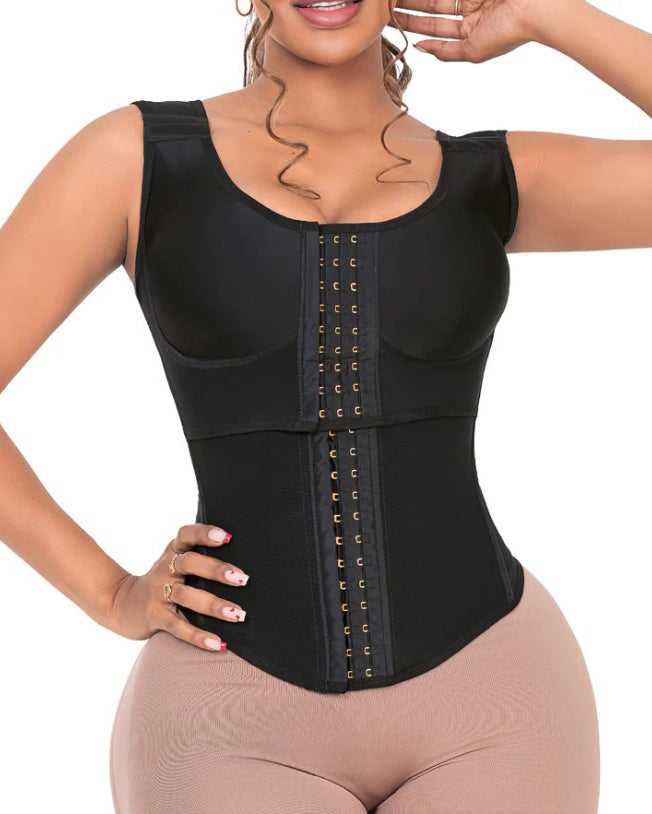 Women's Abdominal Support Steel Boned Waist Trainer Vest