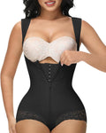 Fajas Colombianas Body Shaper Shapewear Tummy Control Post Surgery Compression Garment Black