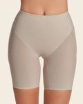 Butt Enhancing Sheer Mesh Shaper Shorts Beiges