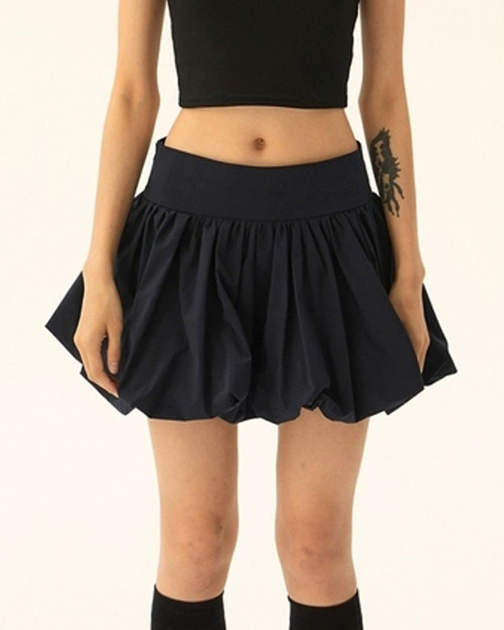 Women's High-Waisted Puffy Skirt