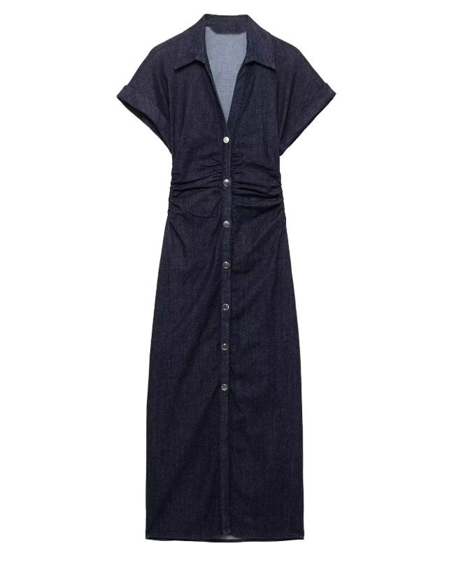 Women's Slim Fit Denim Bodycon Dress
