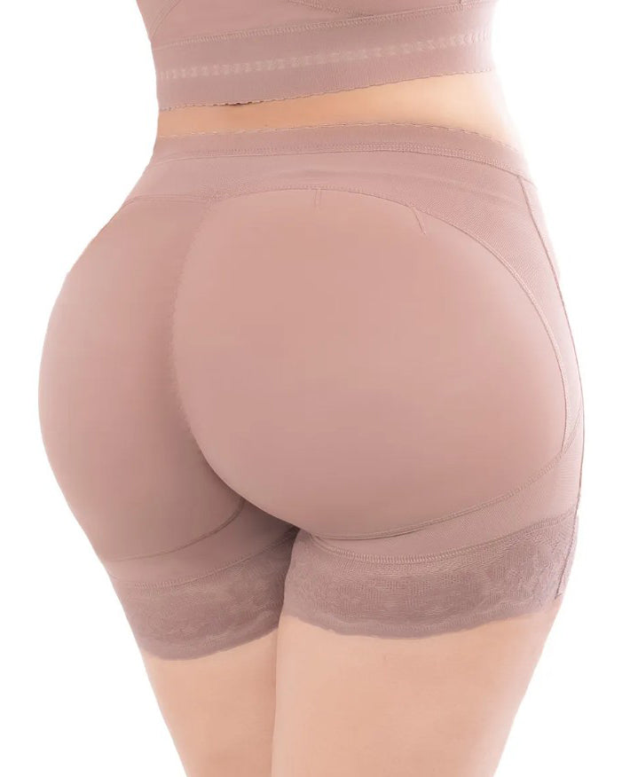 Butt Sculpting Lace Trims Shaper Shorts
