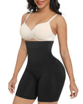 High Waisted Butt Lifter Shorts Black