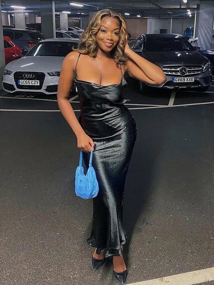 Claudia Silk Bodycon Dress