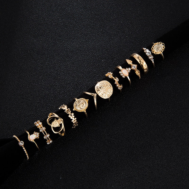 15 Pcs/set Rings