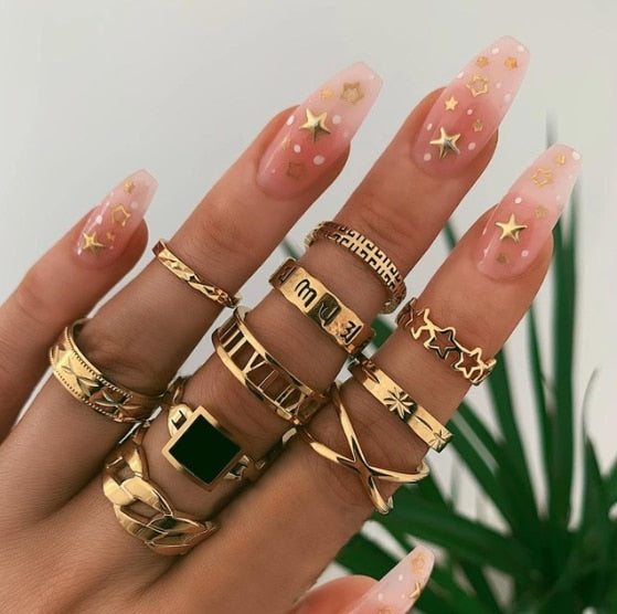 15 Pcs/set Rings 9071