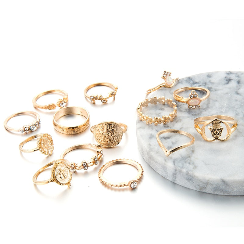15 Pcs/set Rings