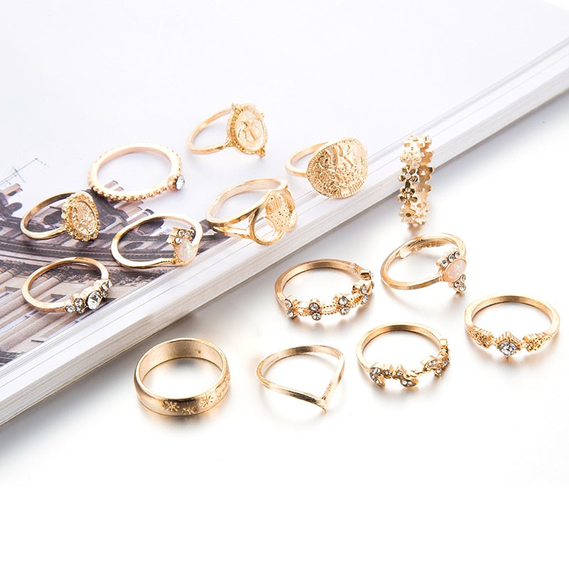 15 Pcs/set Rings