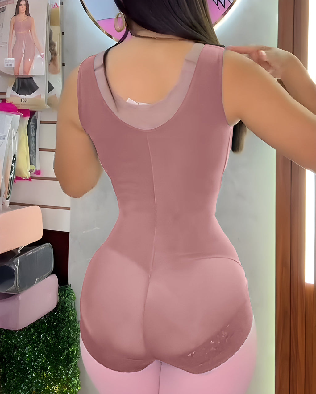 Double Layer Strong Tummy Control Thong Shapewear