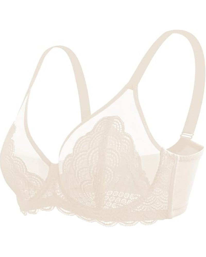 Sexy Lace Sheer Mesh Bra