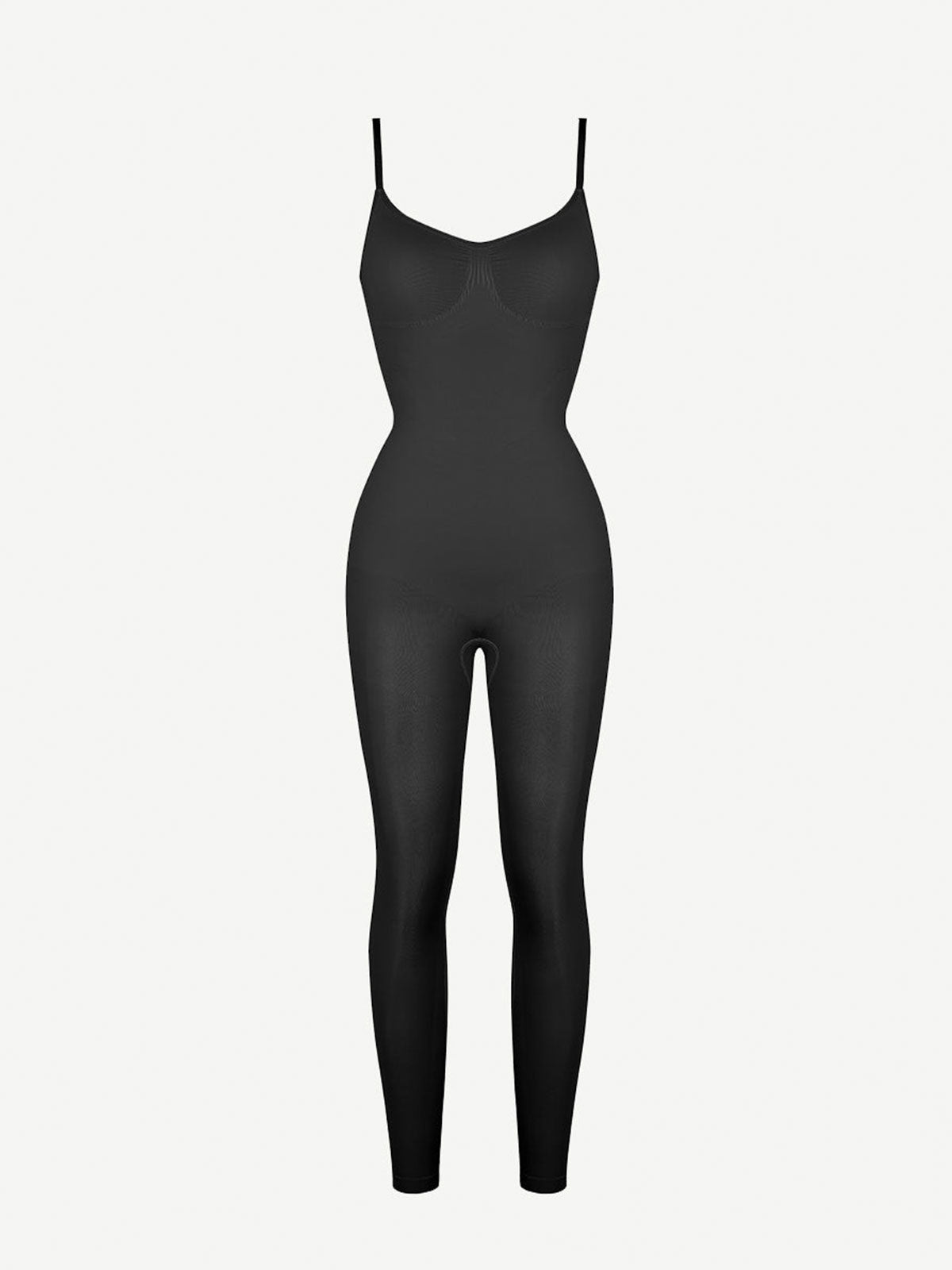 Seamless Waist-Breast Support Mid Thigh Body Shaper