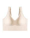Everyday Seamless Support 7-Row Hook Seamless Jelly Bra Tan