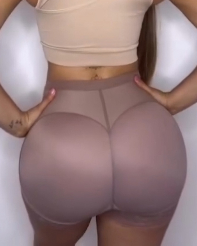 Butt Shaping High-Waisted Shaping Shorts
