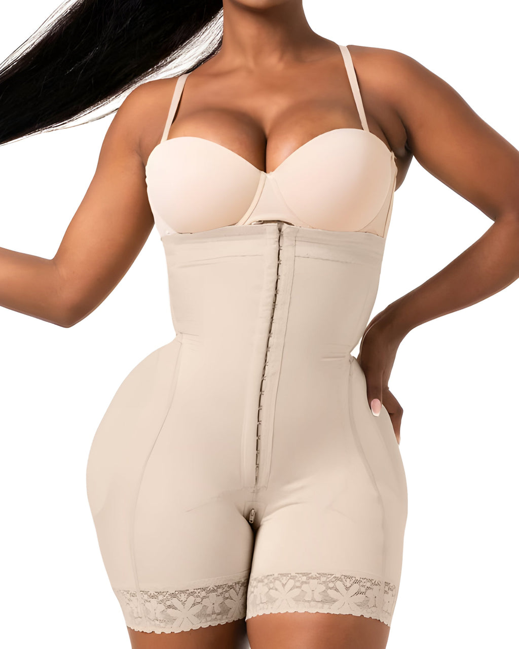Detachable Strap Hook and Eye Shapewear