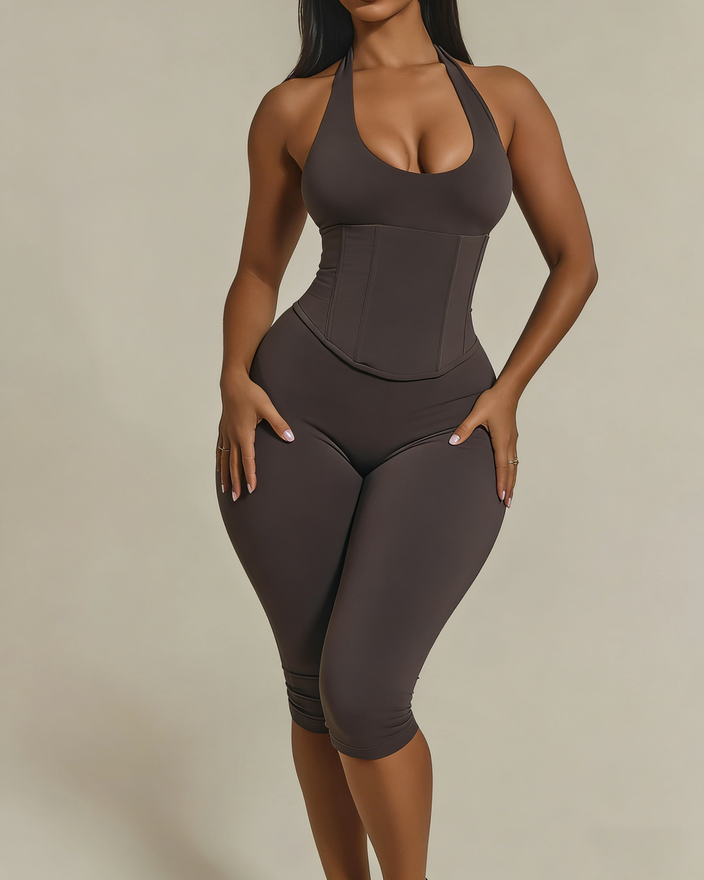 Hourglass Figure The Corset Shaping Jumpsuit