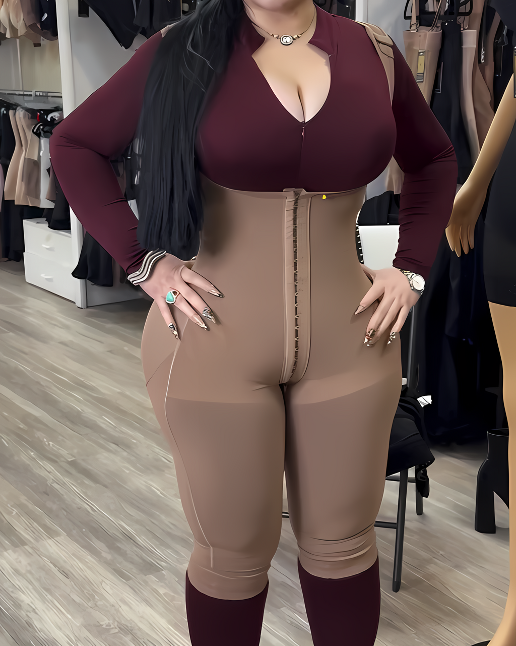 CoreSculpt High-Compression Shaper Mocha Mousse