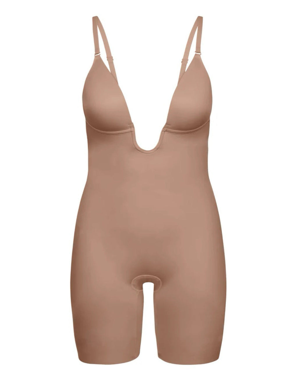 Deep V Neck Low Back Full Body Shaper