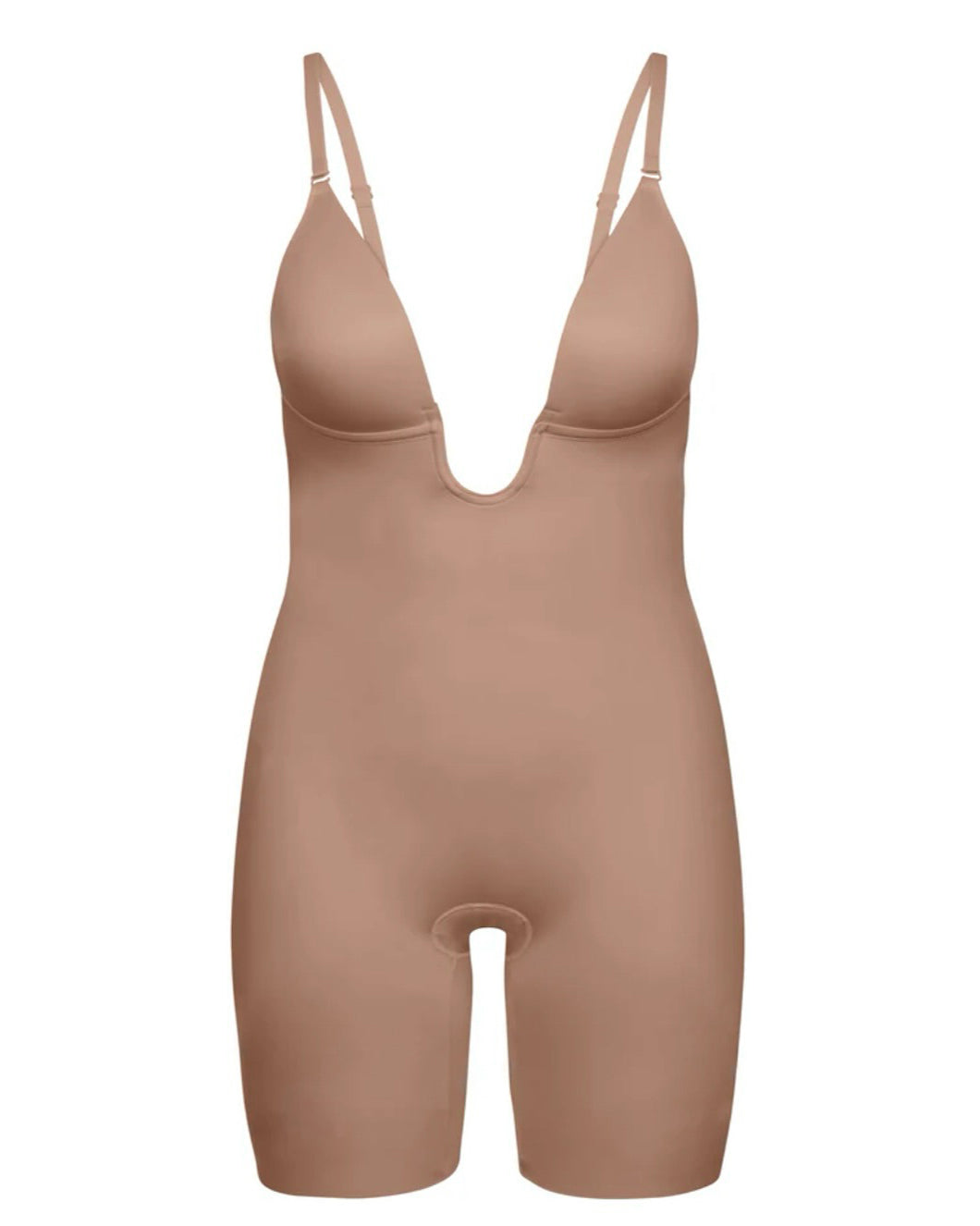 Deep V Neck Low Back Full Body Shaper