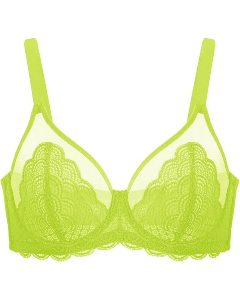 Sexy Lace Sheer Mesh Bra
