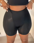 Seamless Comfortable Butt Lifter Shorts Black