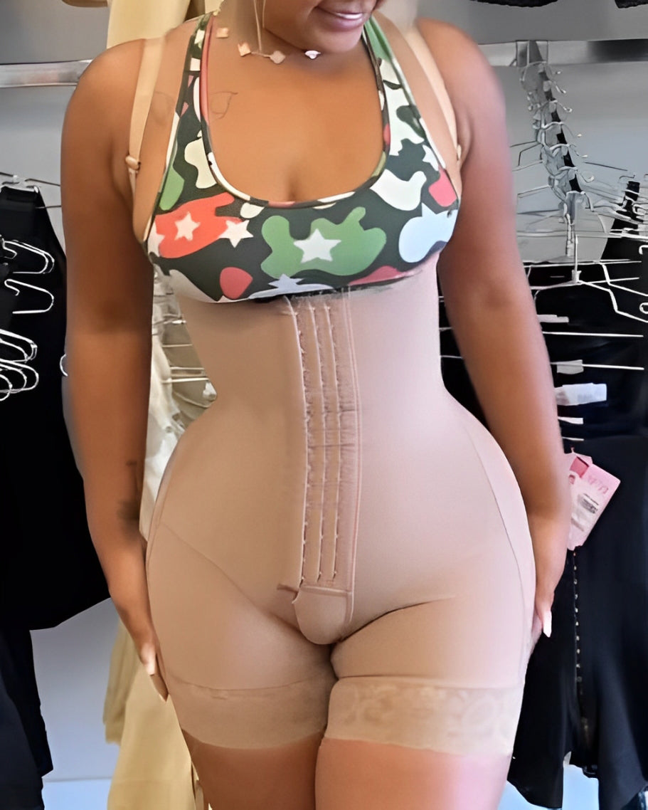 Ultra-Strong Abdominal Compression Hook and Eye Shapewear