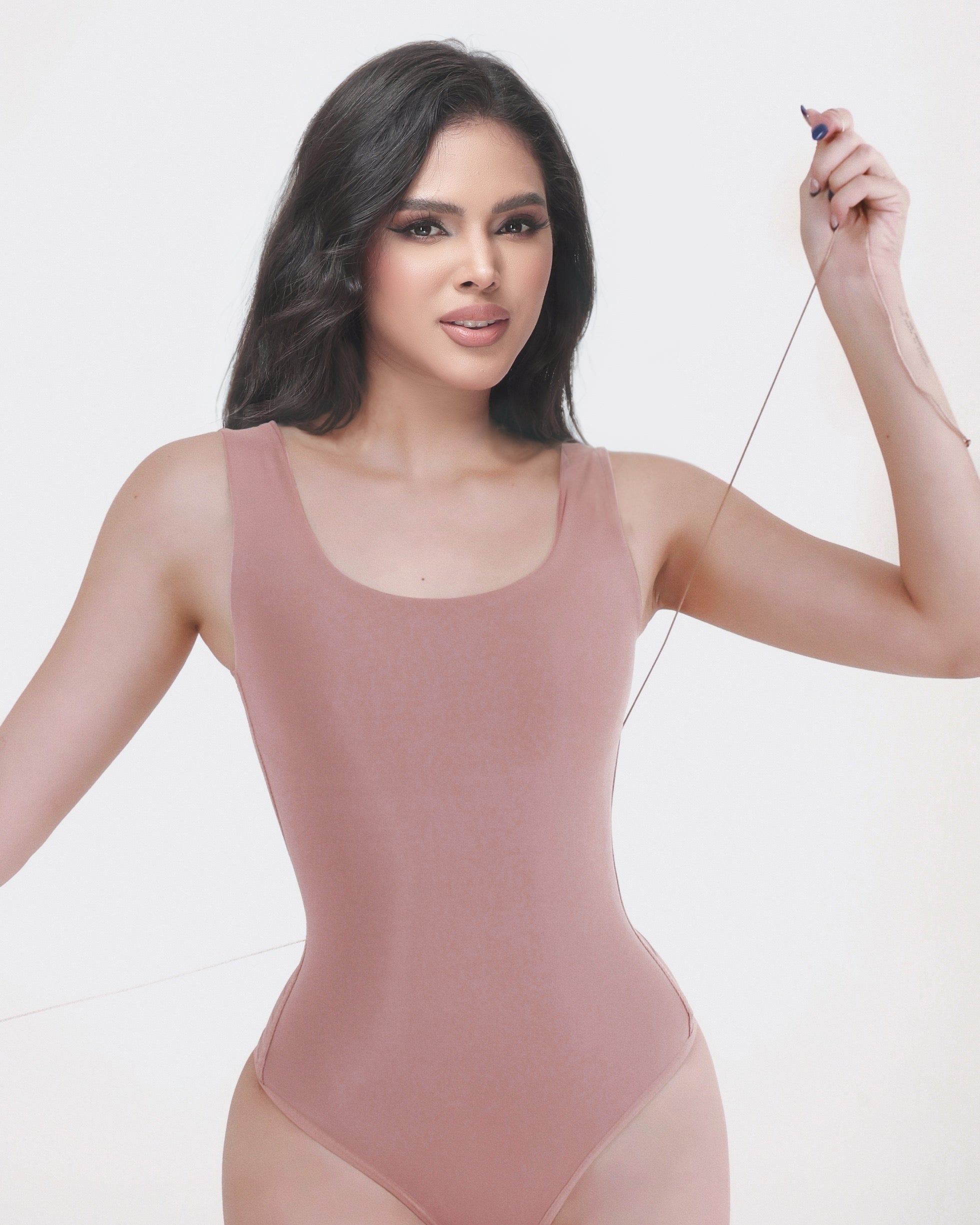 Women's Sexy Back Lace-up SeamlessTummy Control Bodysuit