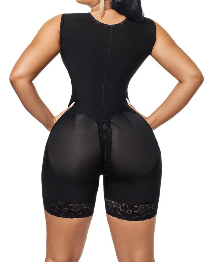 Women's Abdominal Shaping Sleeveless Full Body Shapewear