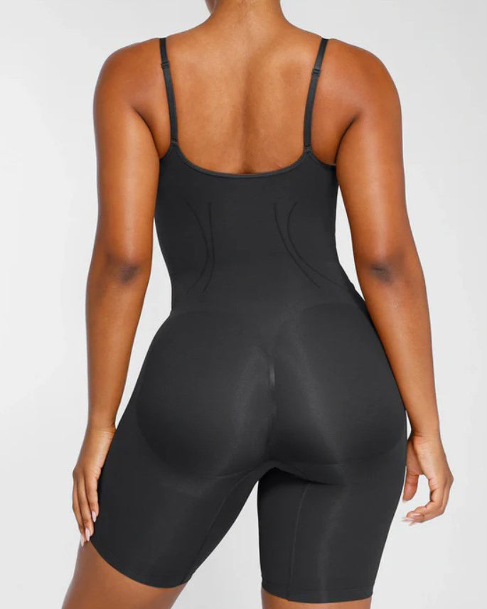 Women's Sleeveless Seamless Tummy Shaping Full Body Shapewear
