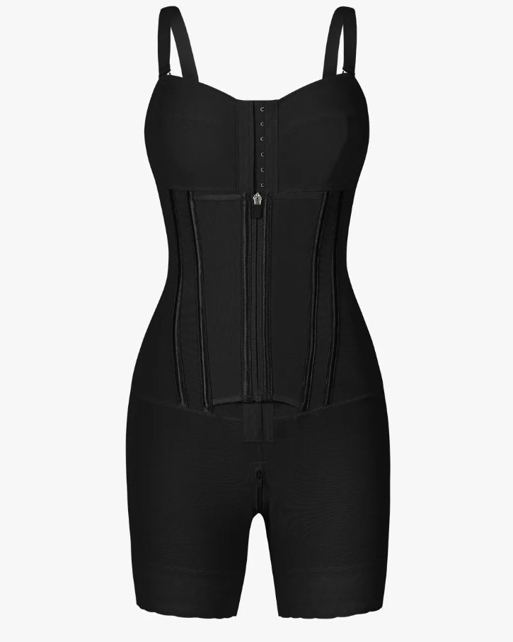 Double-Layer Tummy Control Body Shaper