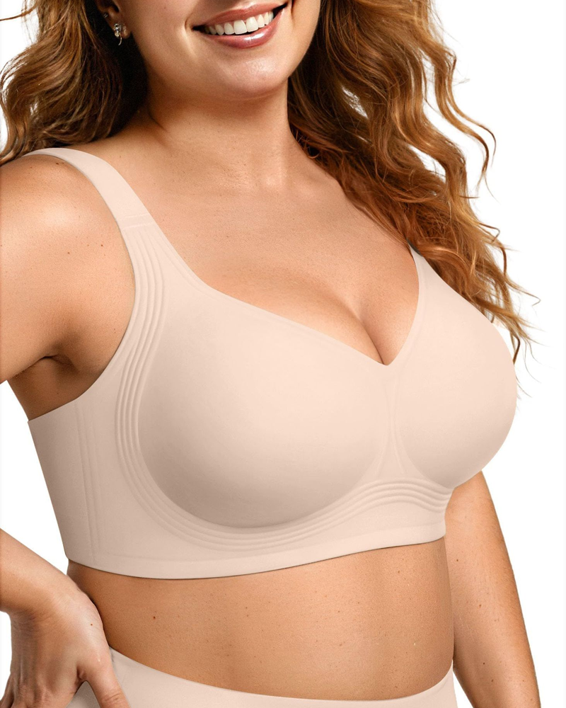 Women's Wire-Free Jelly Bra Skin Color