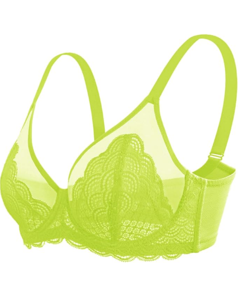 Sexy Lace Sheer Mesh Bra