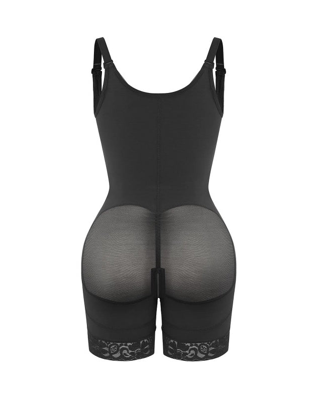 Comfortable Shaping Open-Chest Tummy-Control Shapewear