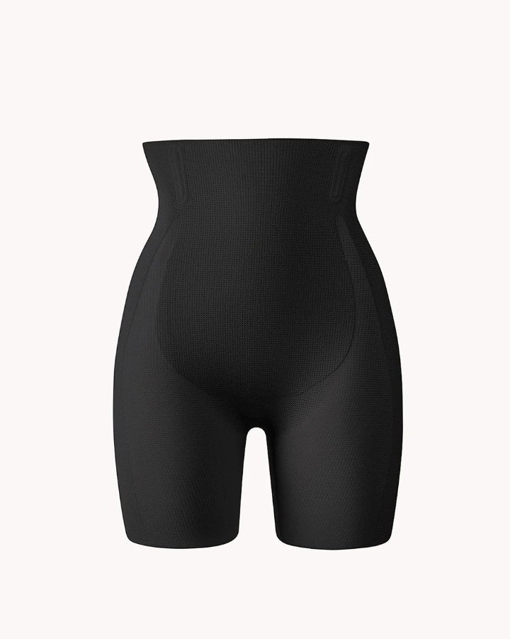 Seamless Tummy Control Women's Shaping Shorts Black