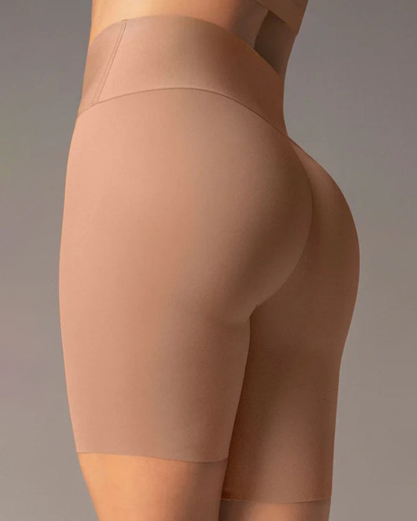 High-Waisted Tummy Sculpting Shaper Shorts