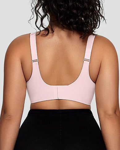 Mesh V-Neck Comfort Shaping Bra