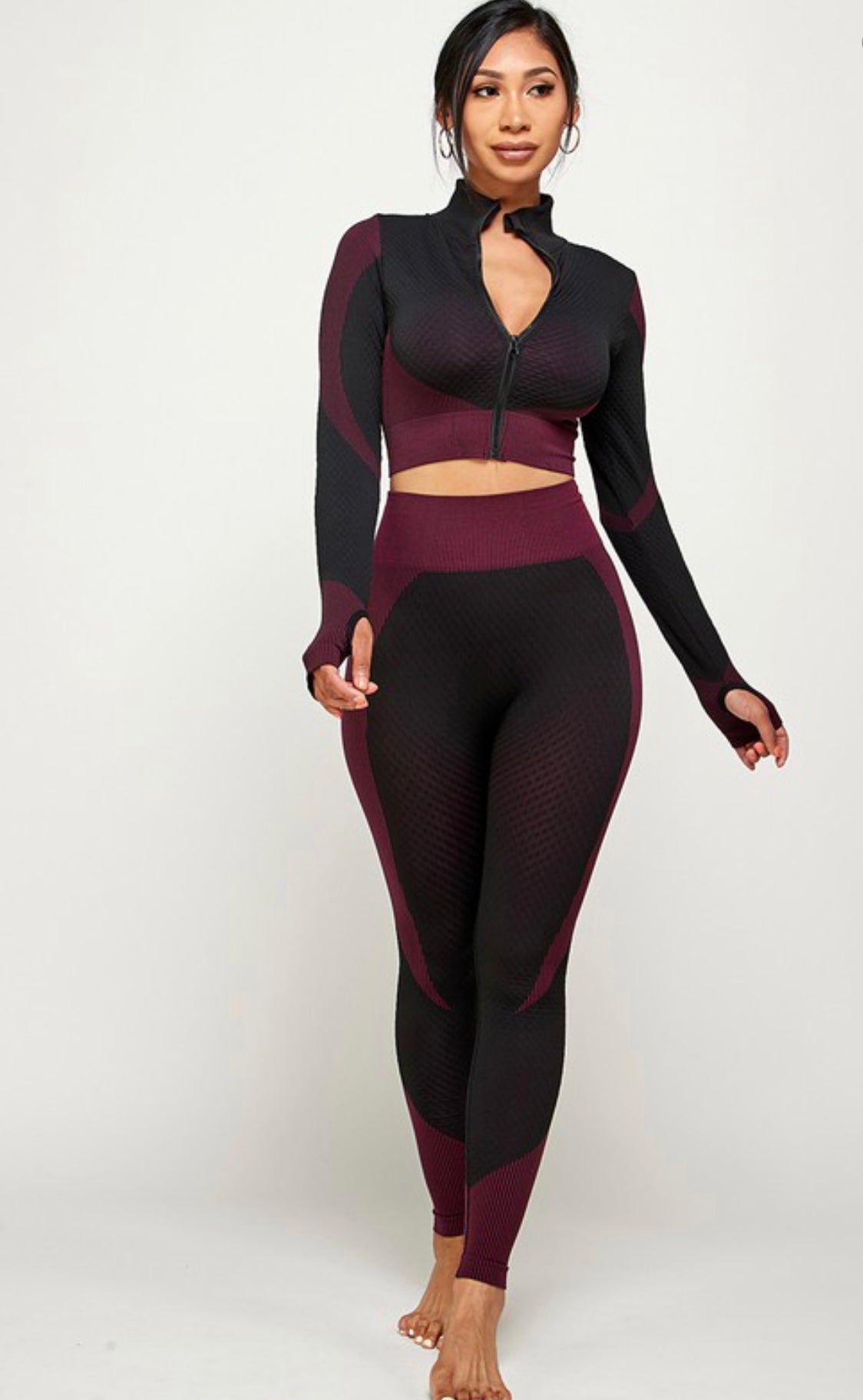 Yandi Legging Set Black