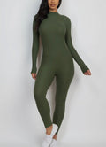Brittney Baddie Jumpsuit Olive