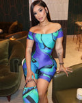 Deepblue Isle Romper