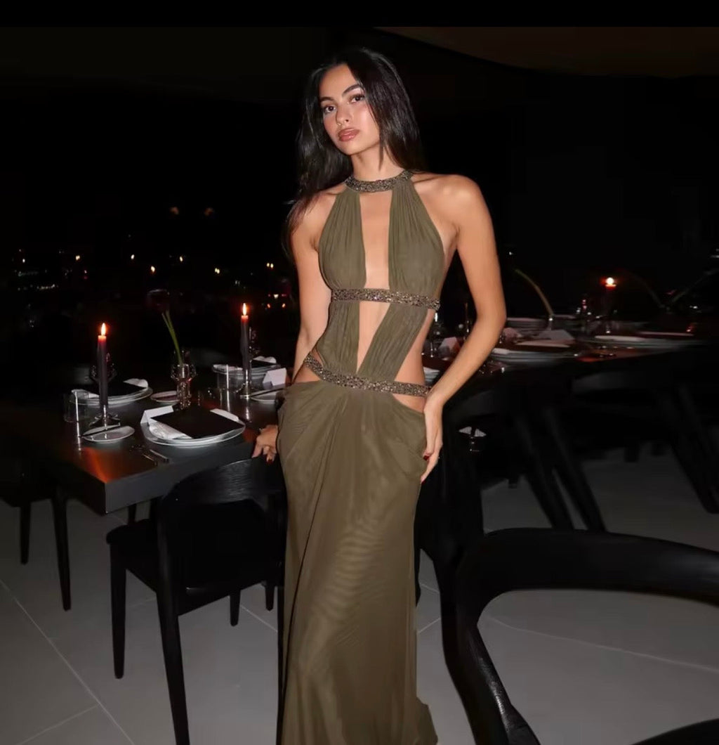 Cut out maxi gown