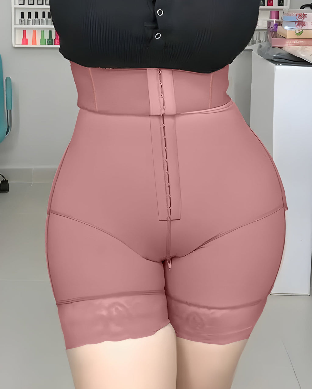 Abdominal Compression High Rise Shaper Shorts